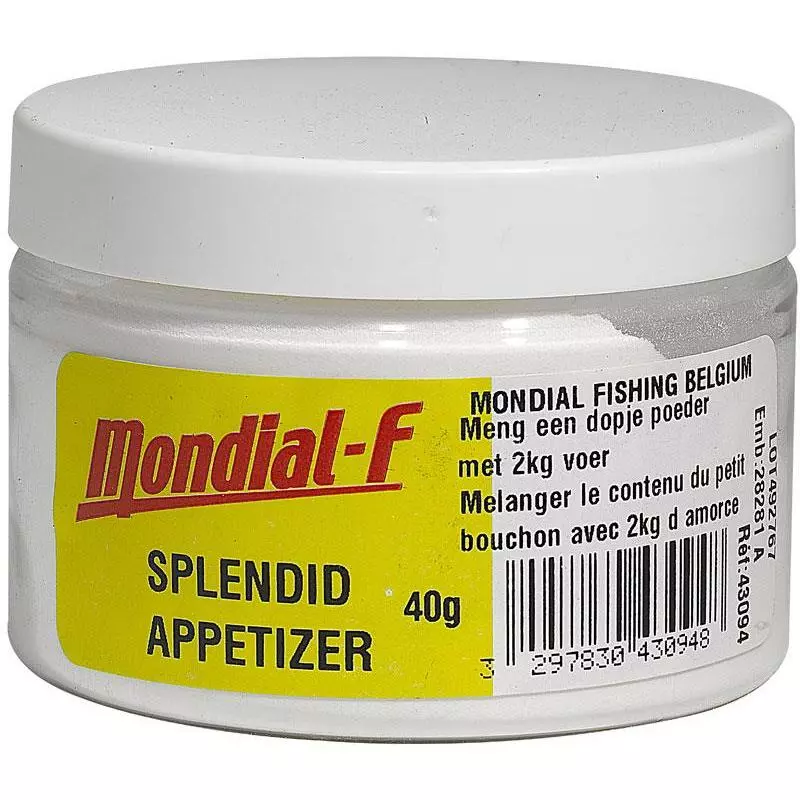 ZUSATZ PUDERFORM MONDIAL-F SPLENDID APPETIZER - 40G 1 ZUSATZ PUDERFORM MONDIAL-F SPLENDID APPETIZER - 40G